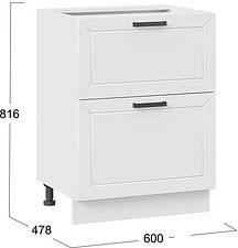 Шкаф напольный Трия Лорас 1Н6Я2 (белый/холст белый) Шкаф напольный Трия Лорас 1Н6Я2 (белый/холст белый)