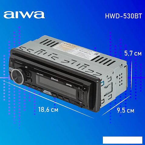 USB-магнитола Aiwa HWD-530BT