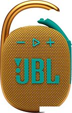 Беспроводная колонка JBL Clip 4 (желтый) Беспроводная колонка JBL Clip 4 (желтый)