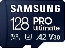 Карта памяти Samsung PRO Ultimate microSDXC 128GB (с адаптером)