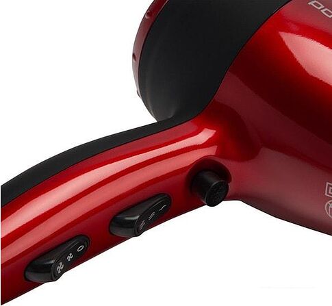 Фен Polaris PHD 2077i (красный)