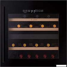 Винный шкаф LEX LWD6036BL Dual Zone S