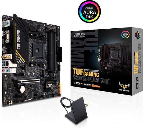Материнская плата ASUS TUF Gaming A520M-Plus WiFi