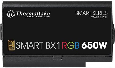 Блок питания Thermaltake Smart BX1 RGB 650W SP-650AH2NKB-2