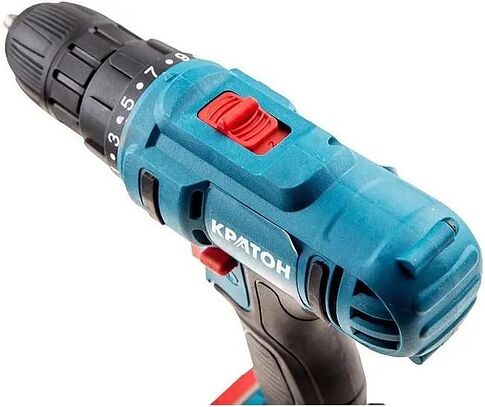 Дрель-шуруповерт Кратон CD-12-Li-1.5 31101054 (с 2-мя АКБ, кейс)