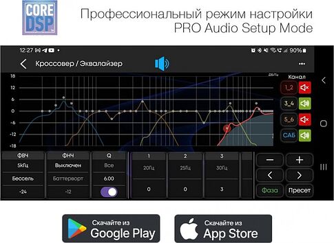 USB-магнитола Aura Indigo-879DSP