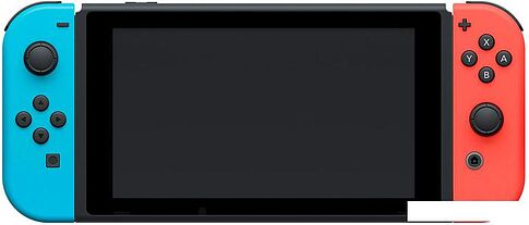 Игровая приставка Nintendo Switch 2019 (с неоновыми Joy-Con)