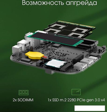 Компактный компьютер Digma Pro Minimax U1 DPP3-8CXN01