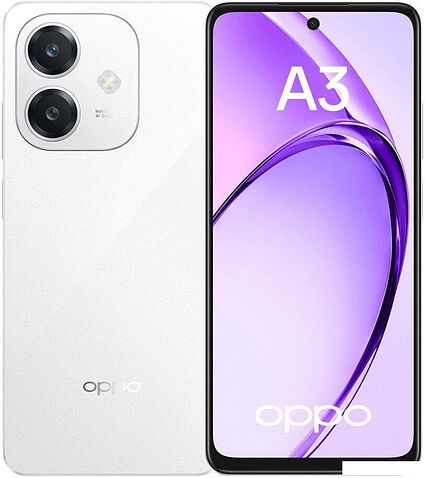 Смартфон Oppo A3 CPH2669 6GB/256GB международная версия (белый)