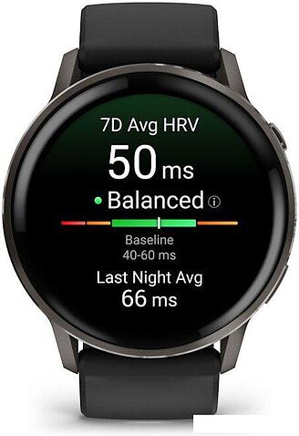 Умные часы Garmin Venu 4 45 мм (черный)