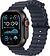Умные часы Apple Watch Ultra 2 LTE 49 мм (титановый корпус, черный/темно-синий, ремешок из эластомера)