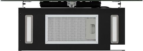 Кухонная вытяжка Krona Aura 600 Frame S (черный/прозрачный кант)