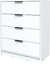 Комод Интерлиния Концепт КТ-К80 (белый платинум/белый платинум)