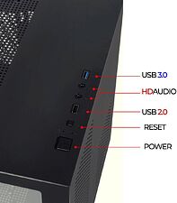 Корпус Ginzzu V100