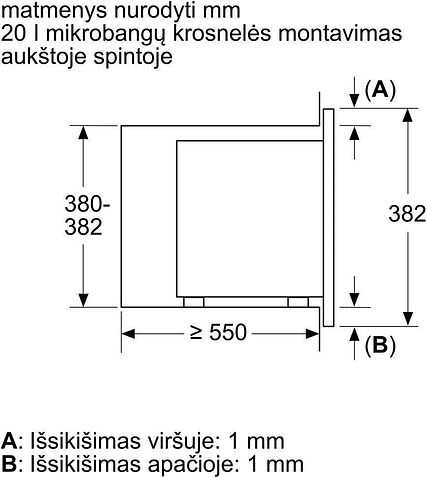 Микроволновая печь Bosch Serie 2 BFL623MB4