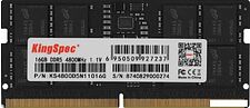 Оперативная память KingSpec 16ГБ DDR5 SODIMM 4800 МГц KS4800D5N11016G Оперативная память KingSpec 16ГБ DDR5 SODIMM 4800 МГц KS4800D5N11016G