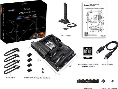 Материнская плата ASUS ProArt X870E-Creator WiFi