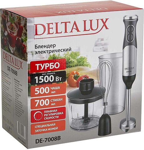 Погружной блендер Delta Lux DE-7008B