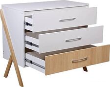 Комод Polini Kids Porto 2200 0002572.163 (белый/дуб каменный) Комод Polini Kids Porto 2200 0002572.163 (белый/дуб каменный)