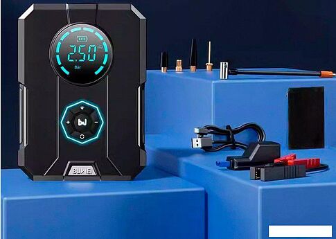 Портативное пусковое устройство с компрессором Soft Drive CAR2831