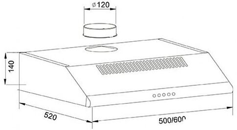 Кухонная вытяжка Making Oasis Everywhere UP-50S