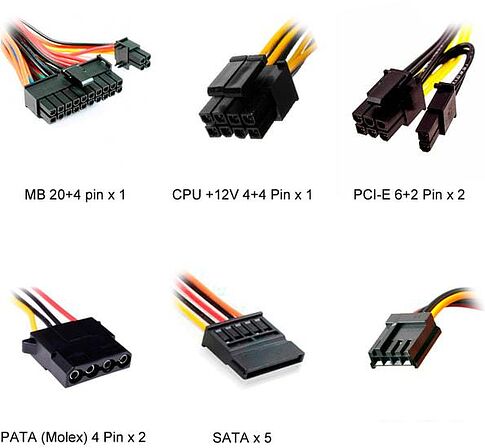 Блок питания Powerman PM-600ATX-F