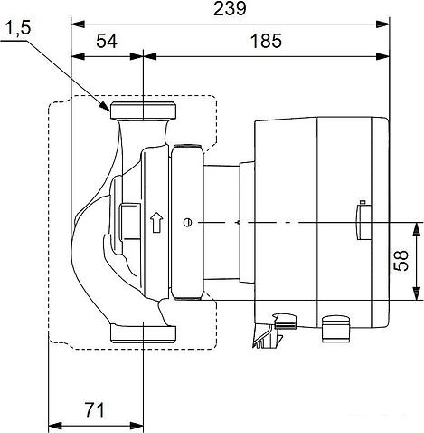Циркуляционный насос Grundfos Magna3 25-40