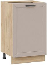 Шкаф напольный Трия Лорас 1Н5 (дуб крафт золотой/холст латте)