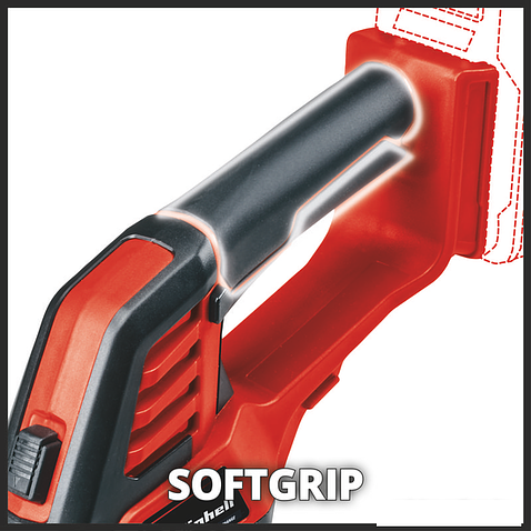 Кусторез + ножницы Einhell GE-CG 18/100 Li T-Solo 3410310 (без АКБ)