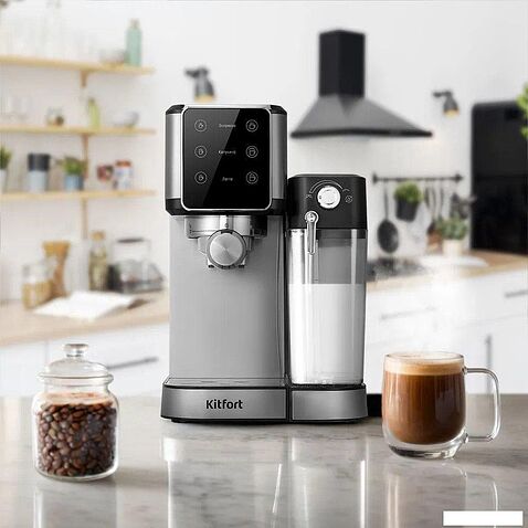 Рожковая кофеварка Kitfort KT-7553