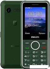 Кнопочный телефон Philips Xenium E2301 (зеленый)