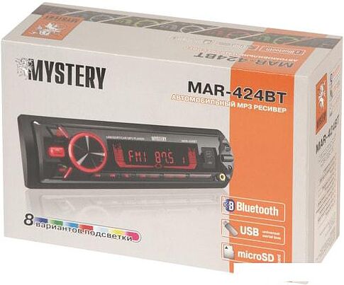 USB-магнитола Mystery MAR-424BT