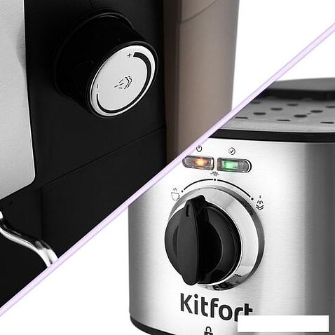 Рожковая помповая кофеварка Kitfort KT-753