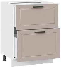 Шкаф напольный Трия Лорас 1Н6Я2 (белый/холст латте) Шкаф напольный Трия Лорас 1Н6Я2 (белый/холст латте)