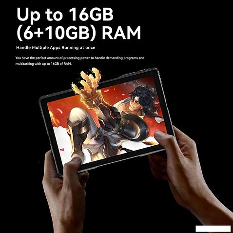 Планшет Doogee R08 LTE 6GB/256GB (черный)