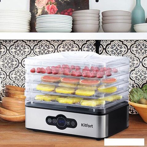 Сушилка для овощей и фруктов Kitfort KT-1914