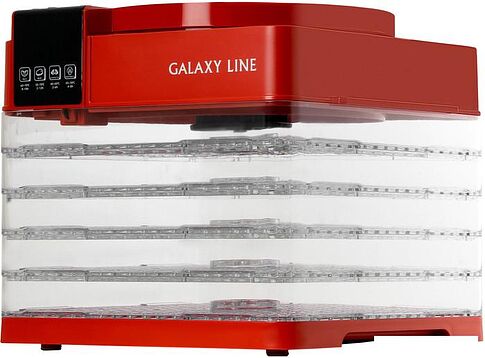 Сушилка для овощей и фруктов Galaxy Line GL2630 (красный)