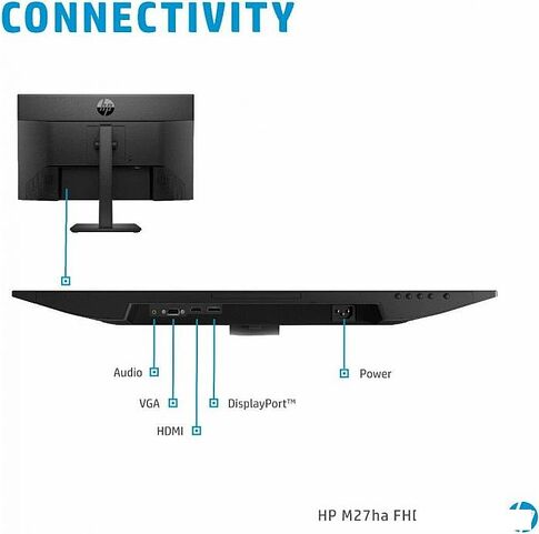 Монитор HP M27ha 35M57AA