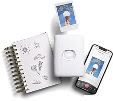 Мобильный фотопринтер Fujifilm Instax Mini Link 2 (белый)