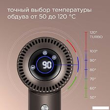 Фен Redmond (Редмонд) HD1700 (серо-коричневый)
