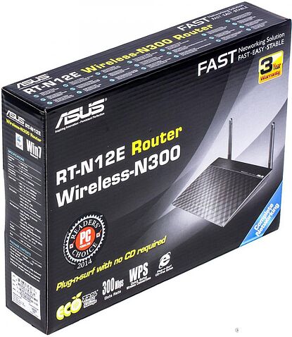 Wi-Fi роутер ASUS RT-N12E