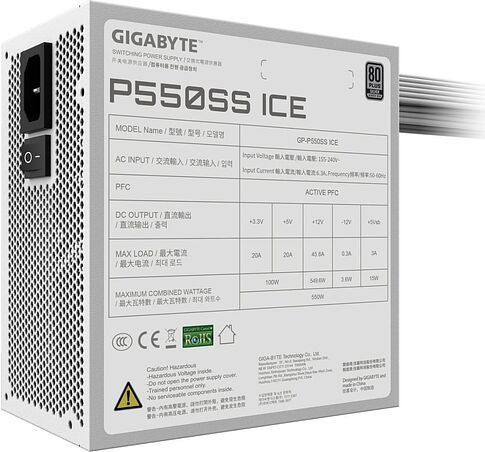 Блок питания Gigabyte P550SS Ice