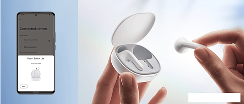 Наушники Xiaomi Redmi Buds 4 Lite M2231E1 (черный, китайская версия)