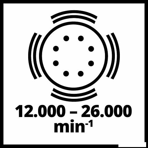 Эксцентриковая шлифмашина Einhell TC-RS 425 E 4462005