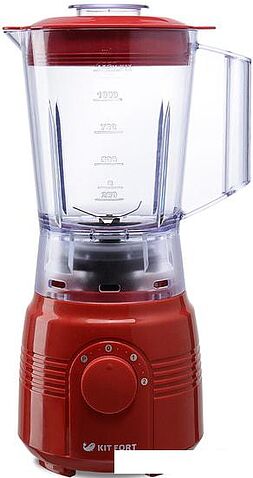 Стационарный блендер Kitfort KT-1331-2 (красный)