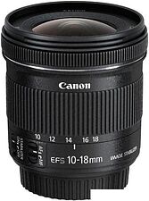 Объектив Canon EF-S 10-18mm f/4.5-5.6 IS STM