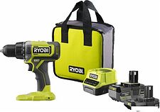 Дрель-шуруповерт Ryobi RDD18-2C415S 5133005612 (с 2-мя АКБ, сумка)