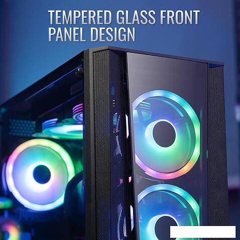 Корпус AeroCool Prism-G-BK-V2