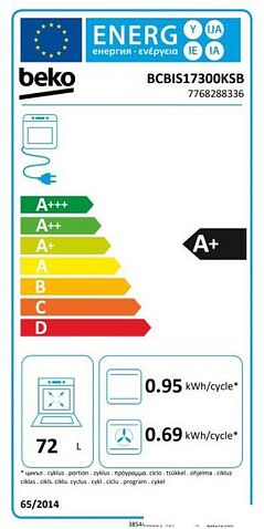 Электрический духовой шкаф BEKO BCBIS17300KSB
