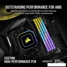 Оперативная память Corsair Vengeance RGB RT 2x8ГБ DDR4 4000 МГц CMN16GX4M2Z4000C18 Оперативная память Corsair Vengeance RGB RT 2x8ГБ DDR4 4000 МГц CMN16GX4M2Z4000C18